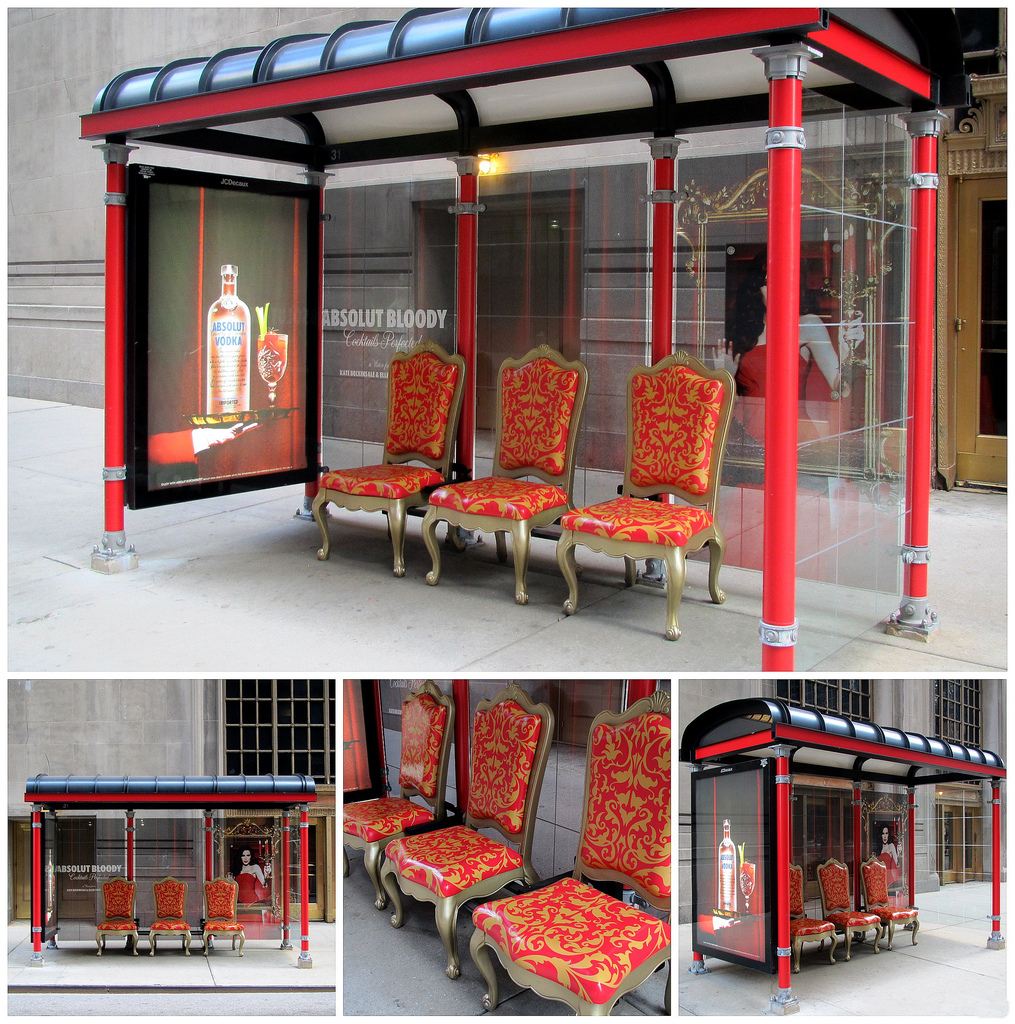 How to Turn a Bus Stop into Art