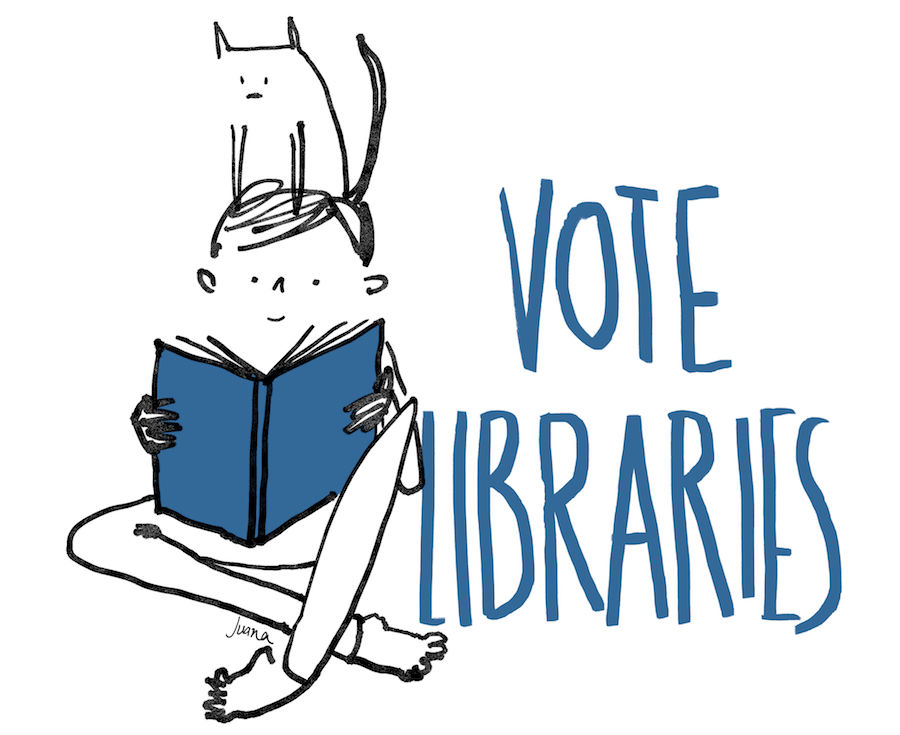 Vote Libraries by Juana Medina.jpg