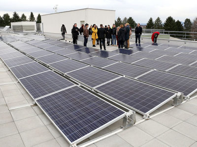 Energy democracy | Photo: Solar roof in the city of Križevci, Croatia, a project developed by Green Energy Cooperative ZEZ