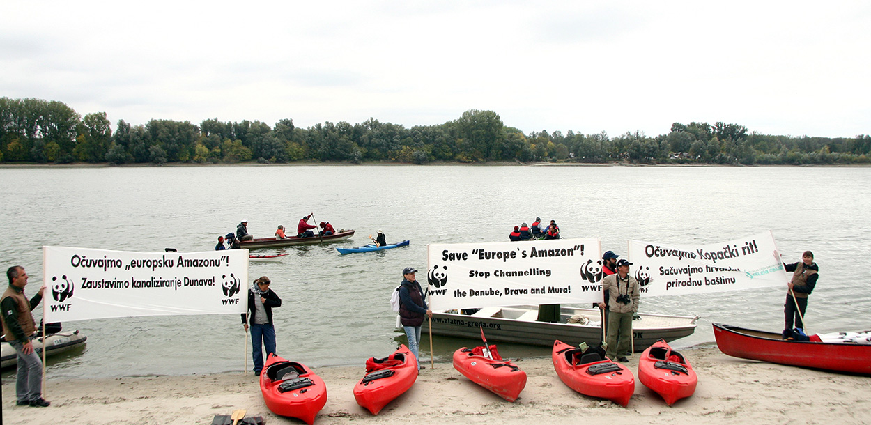 Danube River protection natural reserve