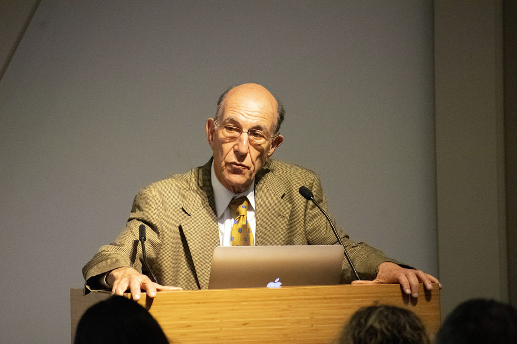 Author Richard Rothstein calls for new civil rights movement to address housing scarcity and injustice at Shareable event in 2019.