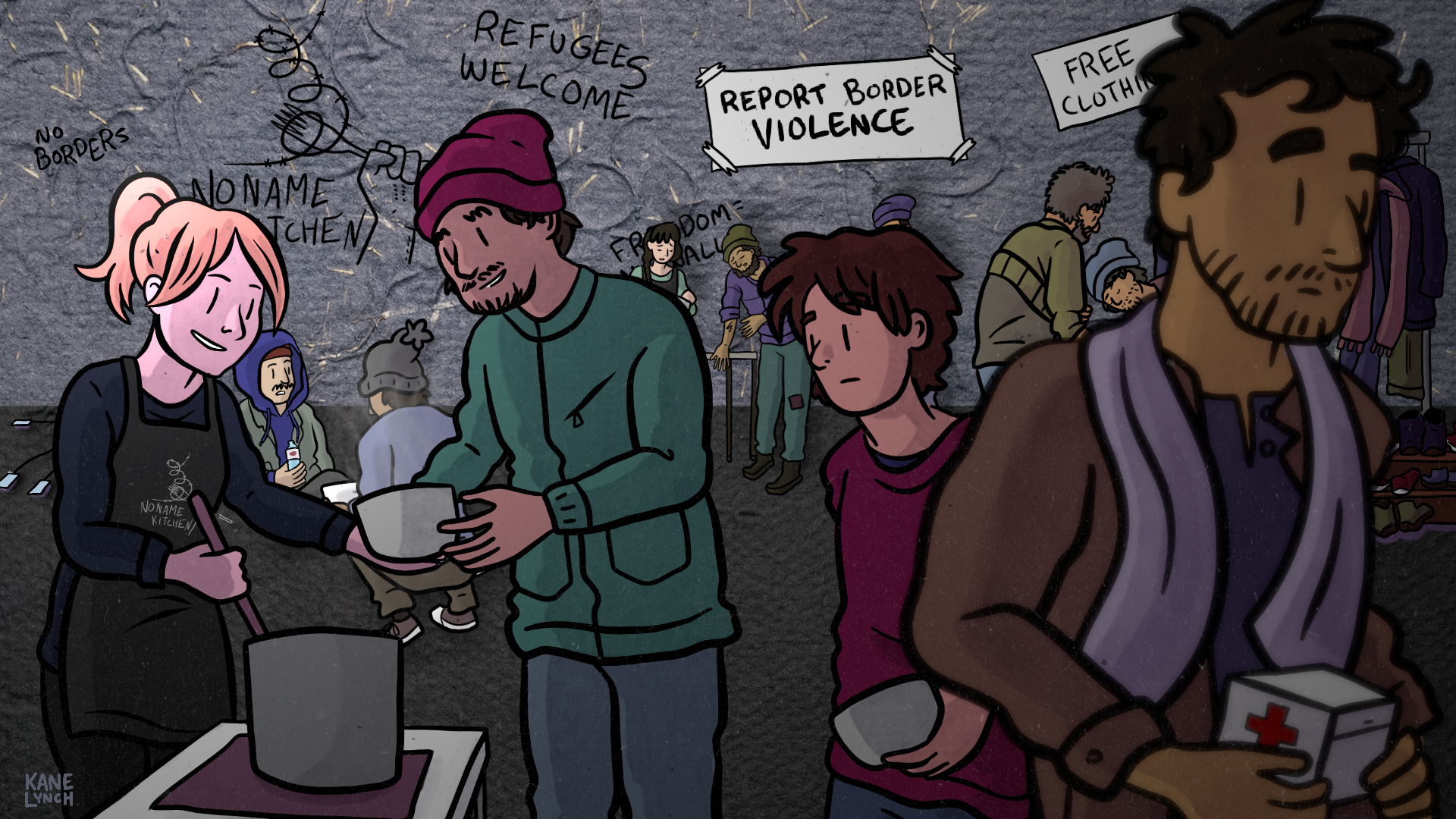 No Name Kitchen: Solidarity with asylum seekers in the Western Balkans