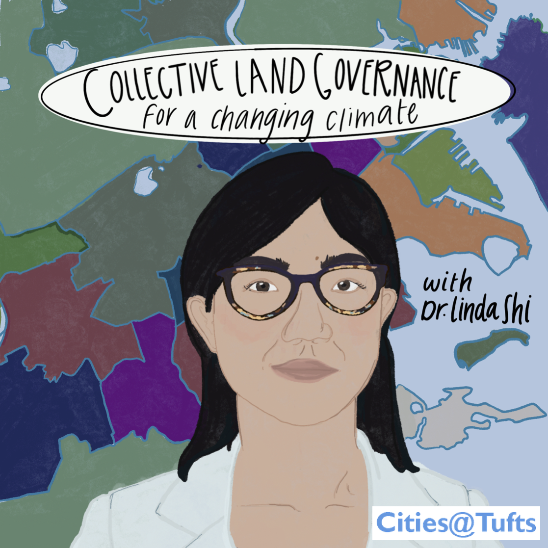Cities@Tufts Collective land governance for a changing climate with Lind Shi Shareable header image