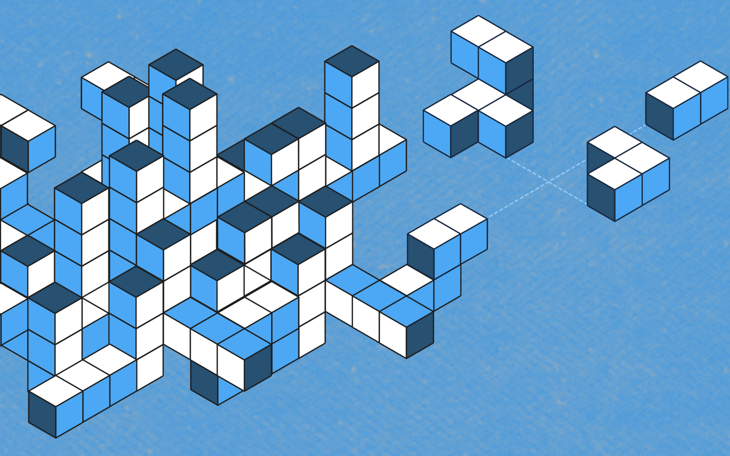 Building block illustration