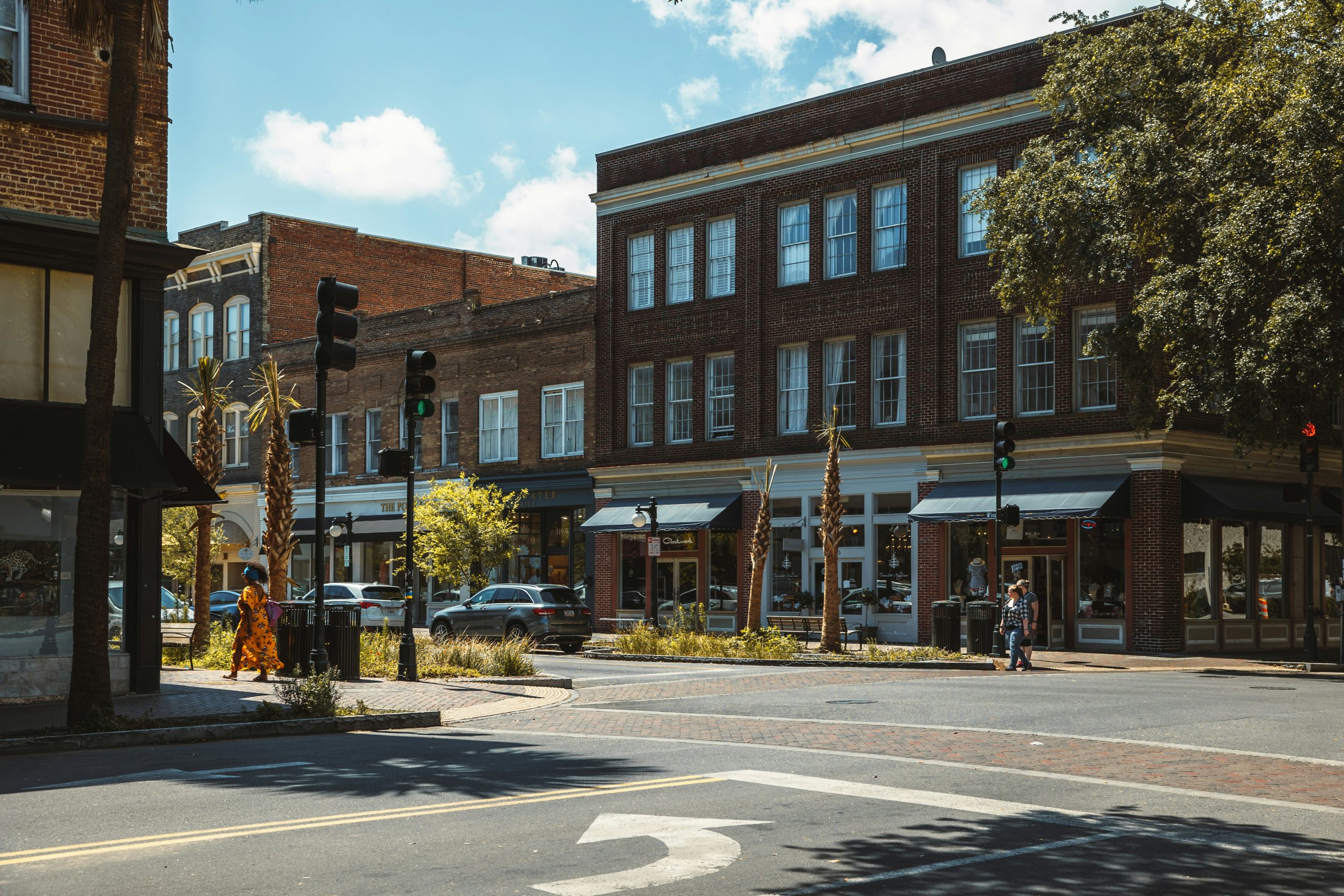 Photo of Savannah, Georgia neighborhood.