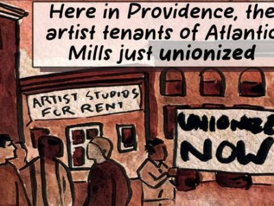 comic sample from "WTF can artists do during a fascist takeover" by Jordan Seaberry